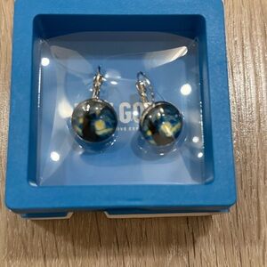 Starry Night Earrings with gift box.